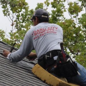 A Charm City Roofer Tacks On New Shingles 