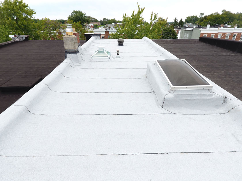 Flat Roof Baltimore Row Home