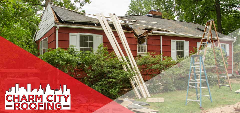 Storm Damaged Roof