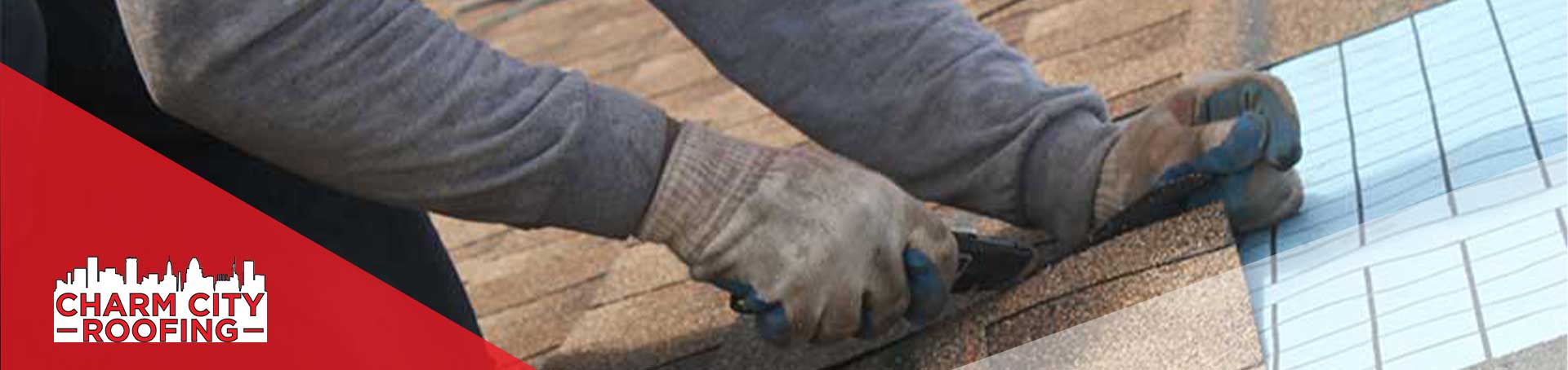 Architectural shingle installation on pitched roof