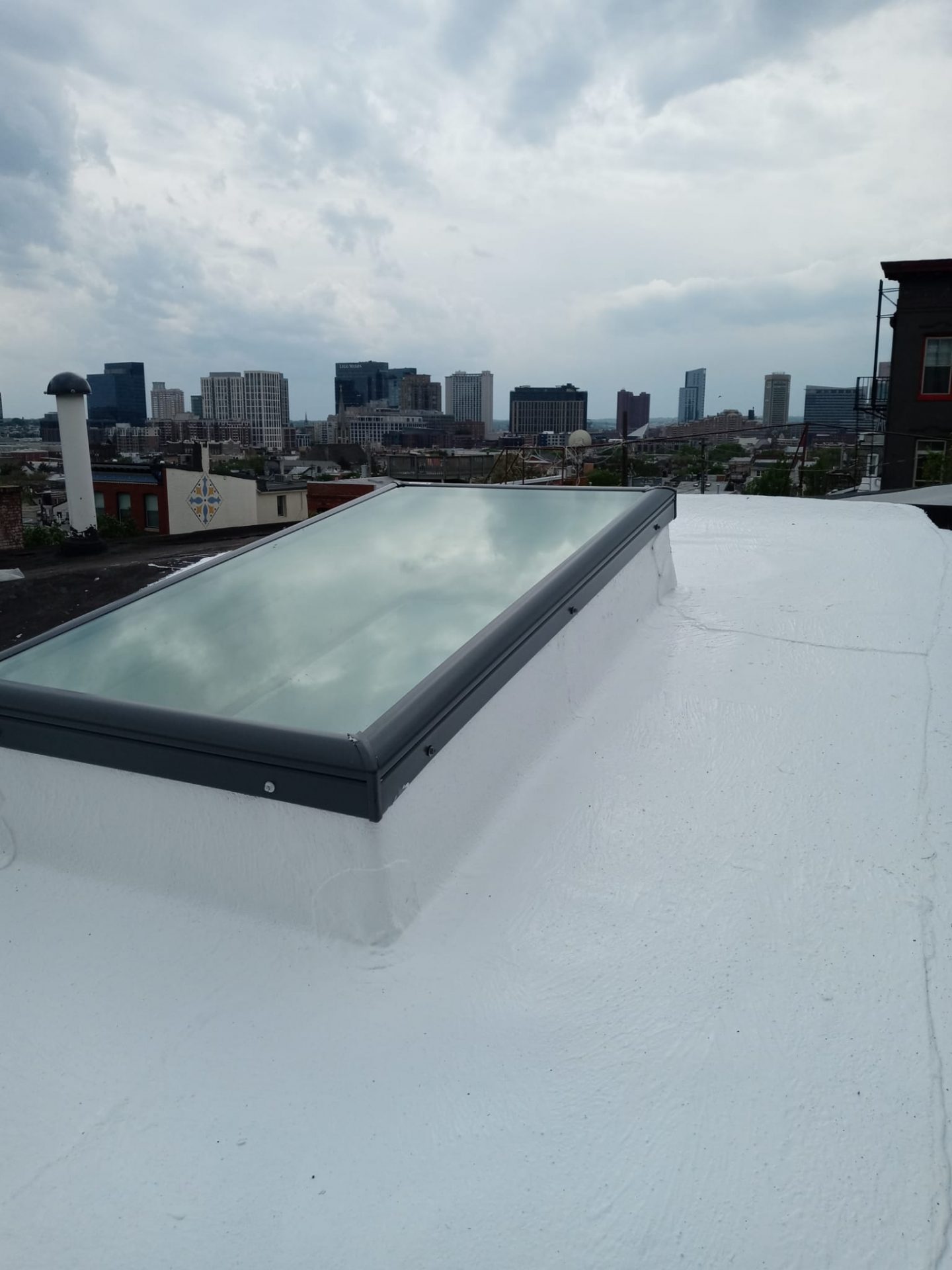 Skylight on Flat Roof in Baltimore, MD