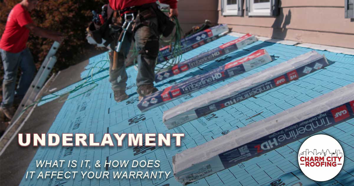 Charm City Roofing Underlayment Featured Image