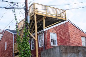 A Rooftop Deck in Baltimore's Canton Neighborhood